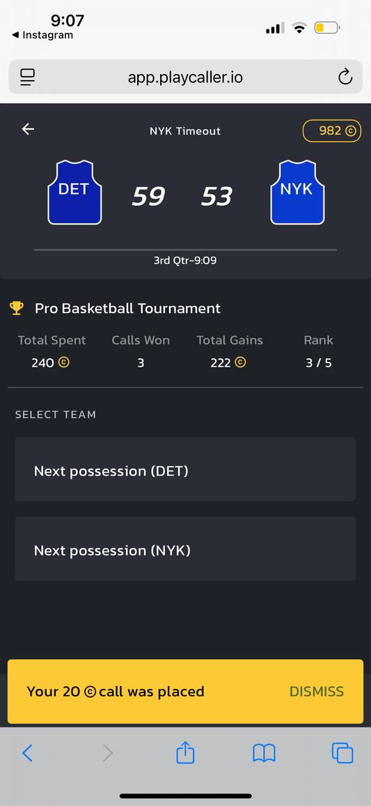 Transform Your NBA Playoffs Night: Create Thrilling Tournaments with Play Caller Sports with Help from Nick Palazzo